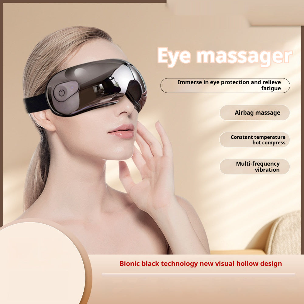 Visual Eye Protection Machine Pressueless Bluetooth Vibration Hot Compress Air Pressure Kneading Eye Massager