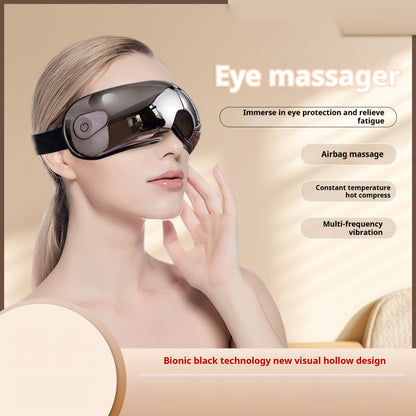 Visual Eye Protection Machine Pressueless Bluetooth Vibration Hot Compress Air Pressure Kneading Eye Massager