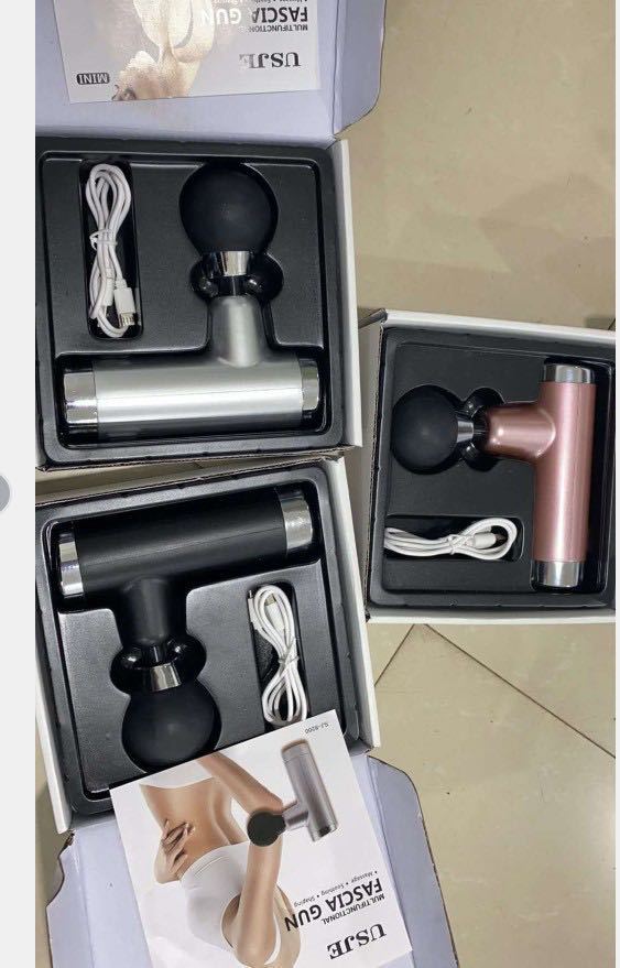 Taiwan Doll Machine Popular Fascia Gun Pocket Muscle Relaxation Massager Exercise Fitness Usb Electric Massage Gun