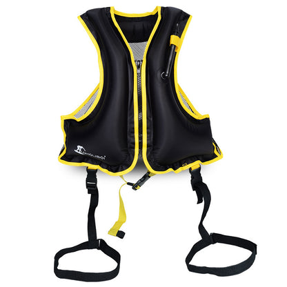 Spot Inflatable Life Jackets, Children's Snorkeling Buoyancy Vest, Adult Free Size Buoyancy Boat Fishing Life Jackets