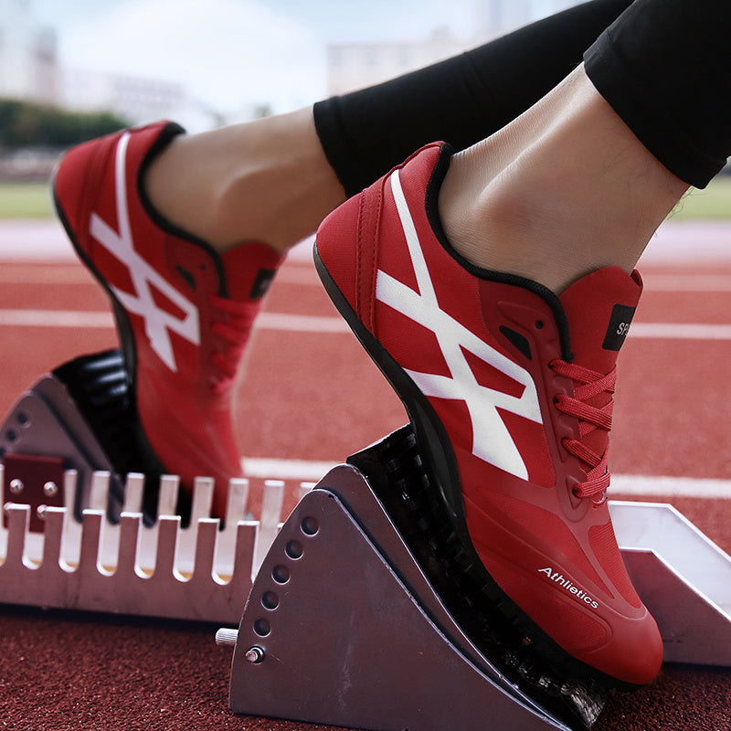 Athletic track shoes