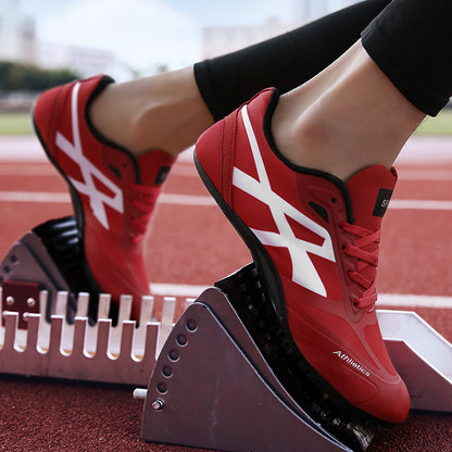 Athletic track shoes