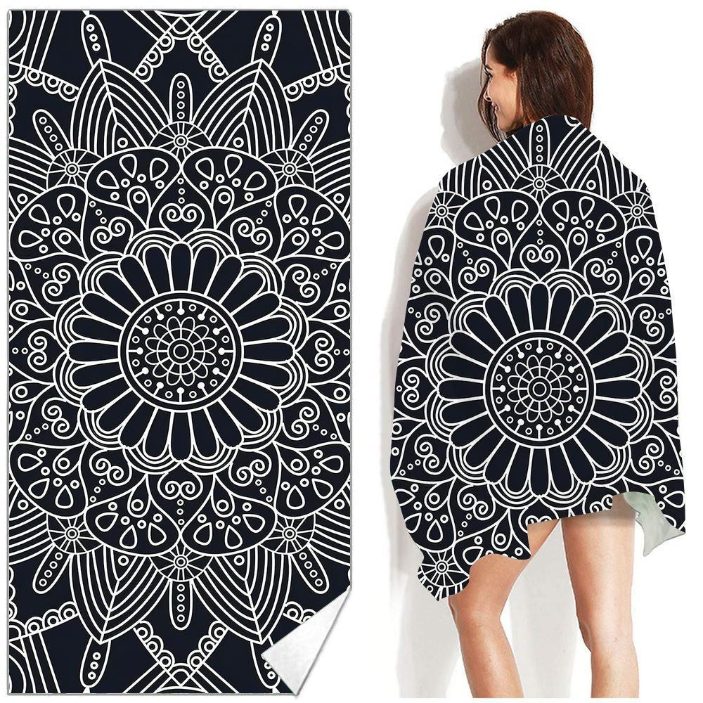 Bohemian Beach Towel Printed Swimming Sweat Towel