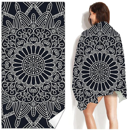 Bohemian Beach Towel Printed Swimming Sweat Towel