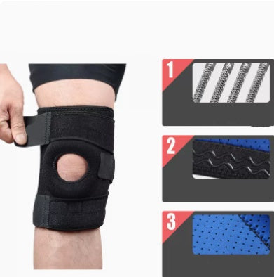 Basketball Knee Guard Sports Male Running Meniscus Injury Mountaineering Protective Sleeve Joint