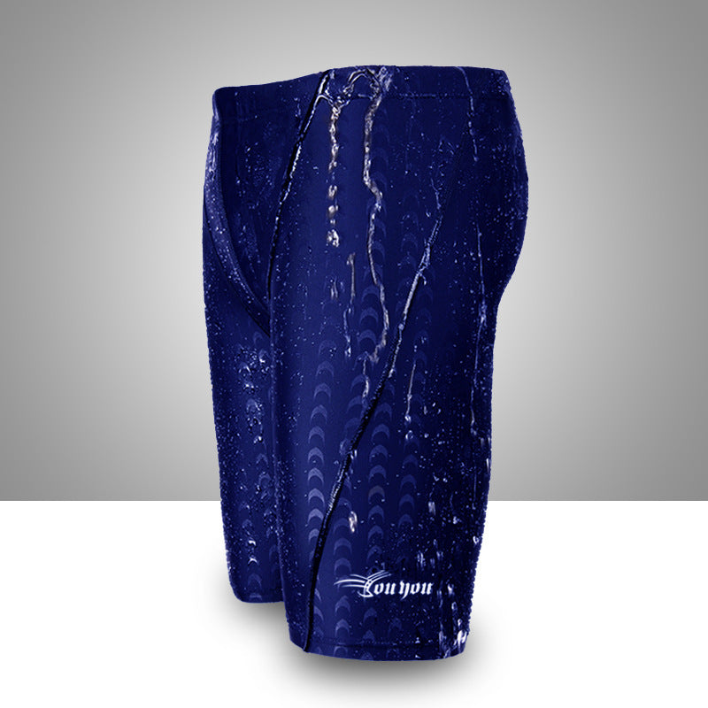 Shark Skin Five Points Men's Swimming Trunks