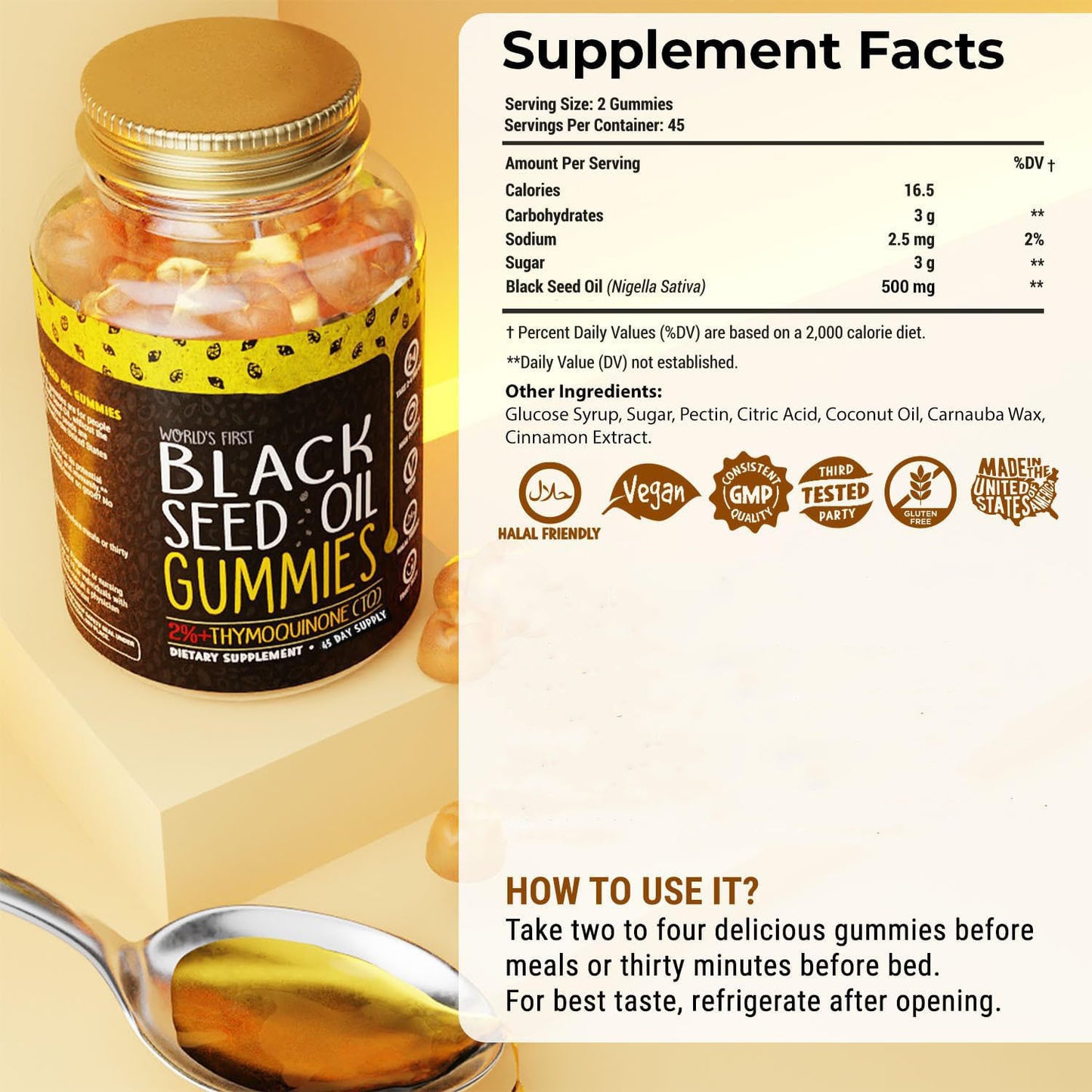 Black Seed Oil Gummies